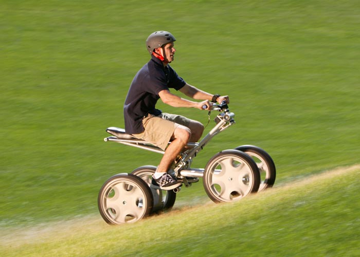 Man riding Concept Centaur