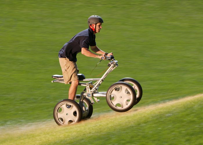 Man riding Concept Centaur