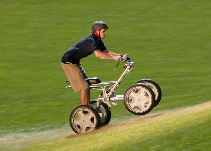 Man riding Concept Centaur