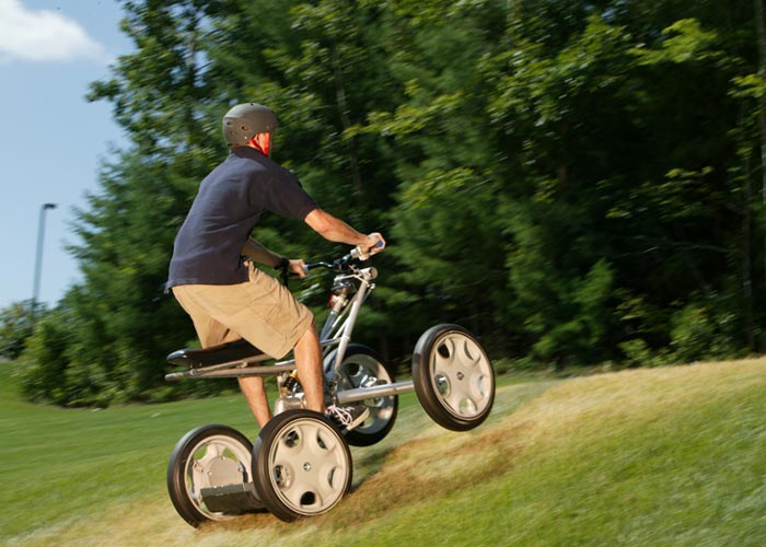 Man riding Concept Centaur